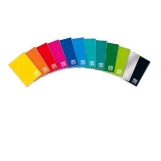 BLASETTI MAXI ONE COLOR PASTEL QUADERNO A4 80GR QUADRETTI 4M 40 FOGLI CONF 10 Pz.
