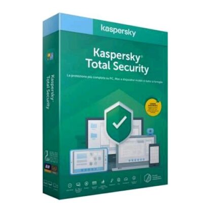 KASPERSKY TOTAL SECURITY 2020 LICENZA PER 3 DISPOSITIVI PER 1 ANNO VERSIONE - FULL (ITALIANO)