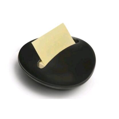 3M POST-IT DISPENSER Z-NOTES PBL-B12Y COLORE NERO + 12x100 FOGLIETTI POST-IT Z-NOTES R330 76MMx76MM COLORE GIALLO