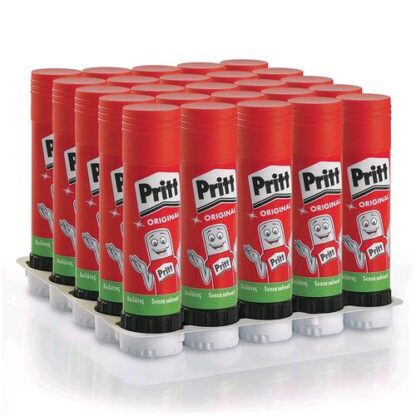 PRITT COLLA STICK TRASPARENTE USO SCOLASTICO 11 GR CONF 25 Pz.