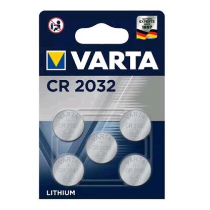 VARTA CR 2032 (LITIO) BATTERIA A BOTTONE 3 V CONF 5 Pz.