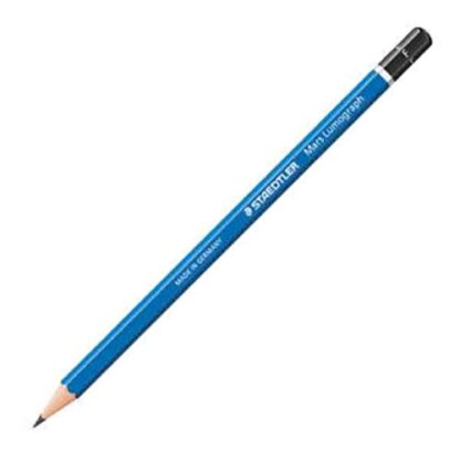 STAEDTLER MARS LUMOGRAPH MATITA F ALTA QUALITA' E RESISTENZA CONF 12 Pz.