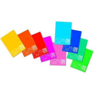 BLASETTI ONE COLOR MAXI QUADERNO A4 100GR QUADRETTI 4M 19 FOGLI CONF 10 Pz.
