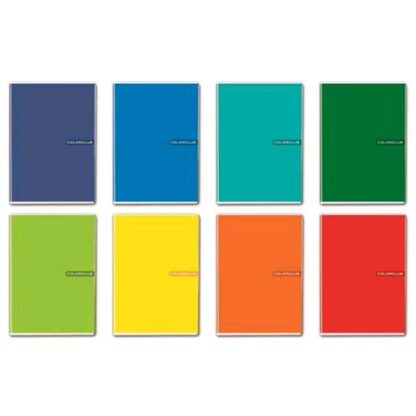 BLASETTI COLORCLUB QUADERNO A4 80 GR RIGHE 0A 20 FOGLI CONF 10 Pz.