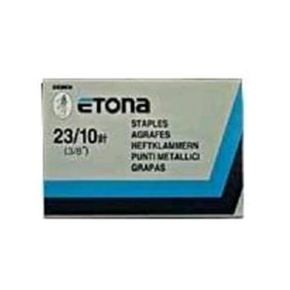 ETONA ETO 23/10 PUNTI ACCIAIO CONFEZIONE 10X1.000 PUNTI