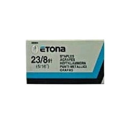 ETONA SERIE 23/8 MM PUNTI ACCIAIO CONFEZIONE 10X1.000 PUNTI