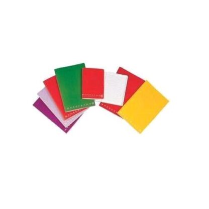 PIGNA MONOCROMO QUADERNO A5 80 GR QUADRETTI 7MM 42 FOGLI CONF 10 Pz.