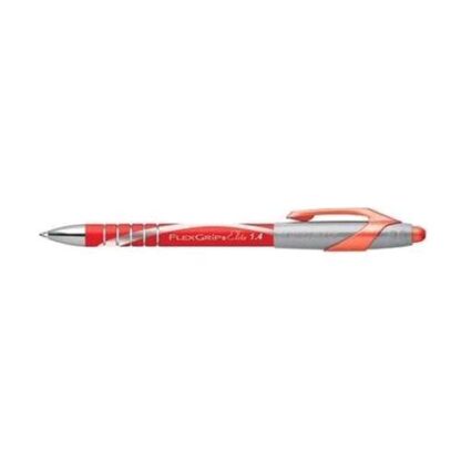 PAPERMATE FLEXGRIP ELITE PENNA A SFERA INCHIOSTRO ROSSO PUNTA TRATTO 1.40 MM CONF 12 Pz.