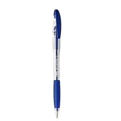 BIC ATLANTIS PENNA A SFERA INCHIOSTRO BLU PUNTA MEDIA FUSTO TRASPARENTE CONF. 12 Pz.