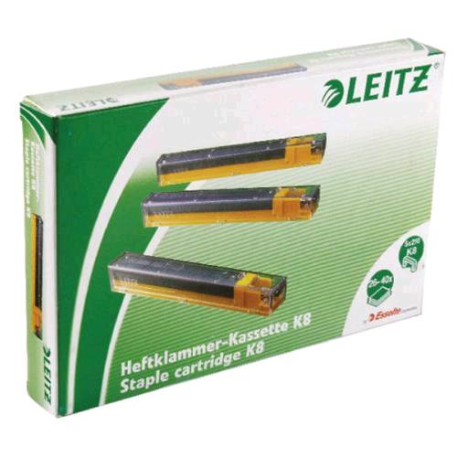 LEITZ PUNTI METALLICI K8 MM L5551 CONFEZIONE 5 CARTUCCIA x 210 PUNTI