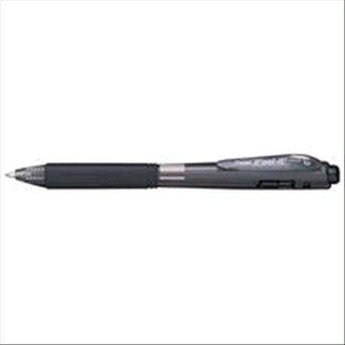 PENTEL WOW PENNA A SFERA INCHIOSTRO NERO PUNTA MEDIA FUSTO ERGONIMICO TRIANGOLARE GRIP IN GOMMA CONF 12 Pz.