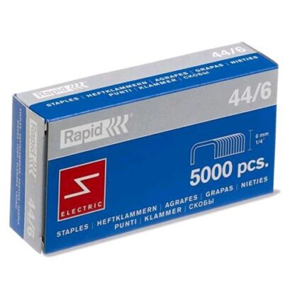RAPID PUNTI METALLICI ZINCATI 44/6 MM CONFEZIONE 5.000 PUNTI