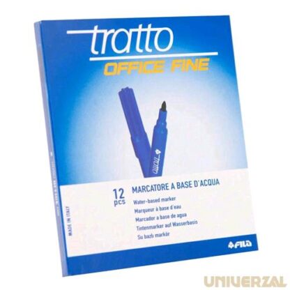 FILA TRATTO OFFICE LINE PENNA PUNTA IN FIBRA 0.7 mm COLORE BLU CONF. 12 Pz.