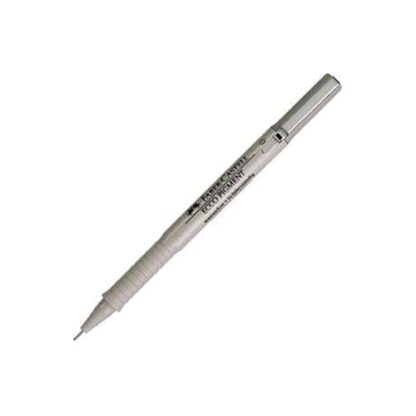 FABER CASTELL ECCO PIGMENT PENNA PUNTA IN FIBRA 0.5 mm COLORE NERO CONF. 10 Pz.
