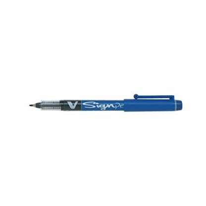 PILOT V SIGNPEN PENNA PUNTA IN FIBRA 2 mm COLORE BLU CONF. 12 Pz.