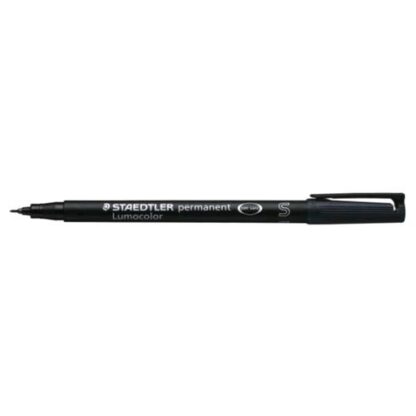 STAEDTLER LUMOCOLOR PERMANENT PENNA PUNTA IN FIBRA 0.4 mm COLORE NERO CONF. 10 Pz.