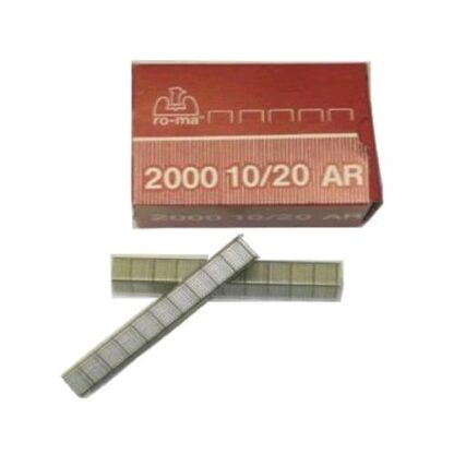 RO-MA PUNTI METALLICI 10/20 MM PER ALTI SPESSORI CONFEZIONE 2.000 PUNTI