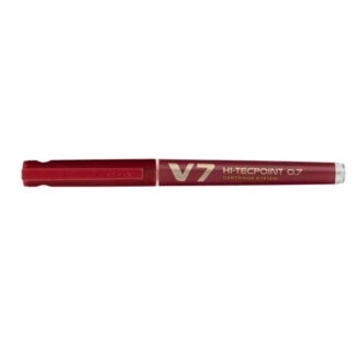 PILOT HI-TECPOINT V7 BEGREEN PENNA ROLLER RICARICABILE PUNTA 0.7 mm COLORE ROSSO CONF. 10 Pz.