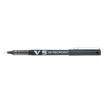 PILOT V5 HI-TECPOINT PENNA ROLLER PUNTA 0.5 mm COLORE NERO CONF. 12 Pz.