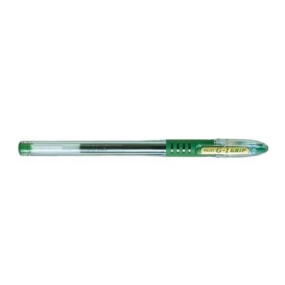PILOT G-1 GRIP PENNA ROLLER PUNTA 0.7 mm COLORE VERDE CONF. 12 Pz.