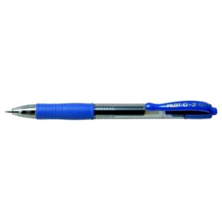 PILOT G-2 PENNA ROLLER A SCATTO PUNTA 0.7 mm COLORE BLU CONF. 12 Pz.