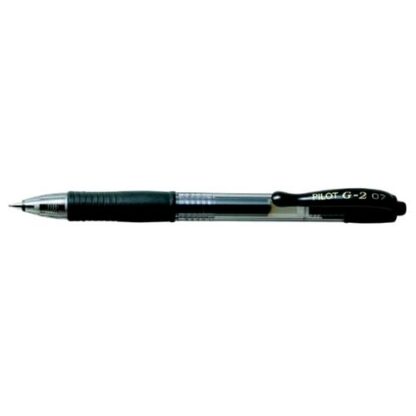 PILOT G-2 PENNA ROLLER A SCATTO PUNTA 0.7 mm COLORE NERO CONF. 12 Pz.