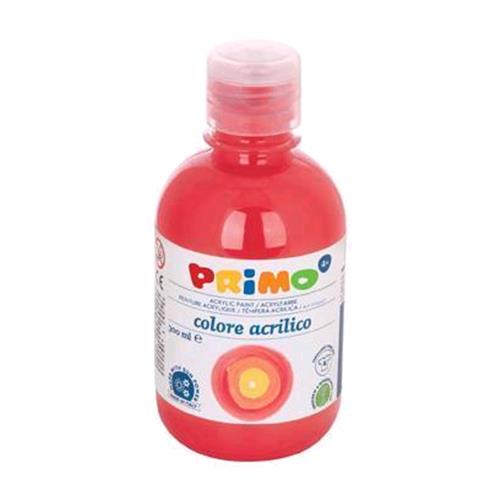 PRIMO TEMPERA ACRILICA FLACONE DA 300 ML COLORE VERMIGLIONE