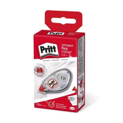 PRITT COMPACT CORRETTORE A NASTRO 6MM X 10 MT COLORE FUSTO TRASPARENTE CONF 10 Pz.