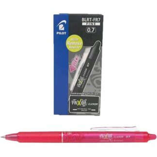 PILOT FRIXION CLICKER PENNA A SFERA A SCATTO CANCELLABILE 0.7 mm COLORE ROSA CONF. 12 Pz.