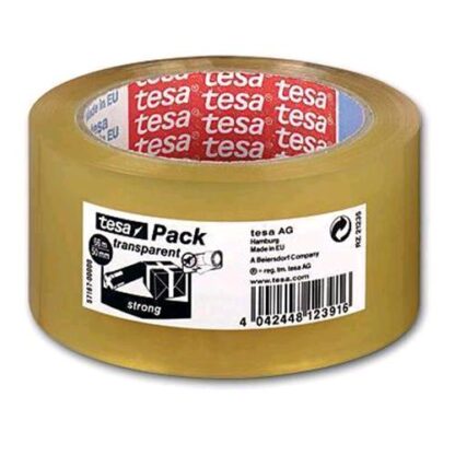 TESA NASTRO DA IMBALLO IN OPP 50MMX66MT TRASPARENTE CONF 6 Pz.