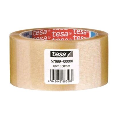 TESA NASTRO DA IMBALLO SILENZIOSO IN PP 50MMX66MT TRASPARENTE CONF 6 Pz.
