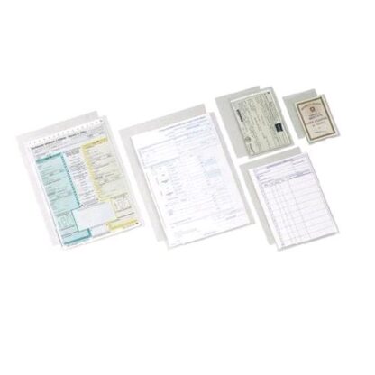 ESSELTE BUSTE A U IN PP CM 23X33 TRASPARENTE CONF 25 Pz.