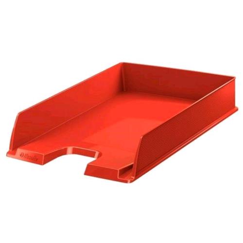 ESSELTE EUROPOST VASCHETTA PORTACORRISPONDENZA IN PS RICICLABILE MM 61X350X244 A4 COLORE ROSSO