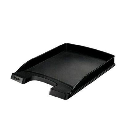 LEITZ PLUS SLIM VASCHETTA PORTACORRISPONDENZA IN PS MM 37X255X360 NERO OPACO