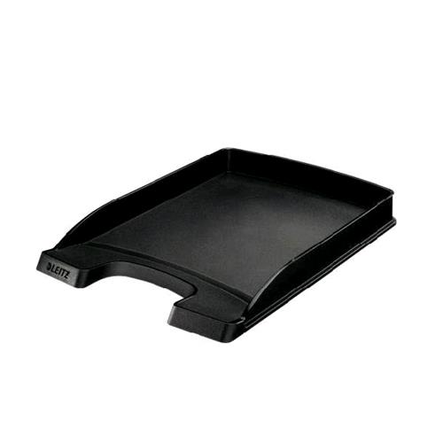 LEITZ PLUS SLIM VASCHETTA PORTACORRISPONDENZA IN PS MM 37X255X360 NERO OPACO