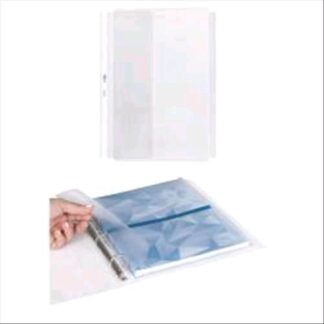 SEI ROTA ATLA GS P BUSTE A SOFFIETTO CON FORATURA UNIVERSALE IN PP CM 22X30 A4 TRASPARENTE CONF 10 Pz.
