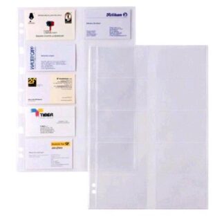 SEI ROTA ATLACARD BUSTE PORTA BIGLIETTI CON FORATURA UNIVERSALE IN PP LISCIO CM 21X29.7 A4 10 TASCHE TRASPARENTE CONF 10 Pz.