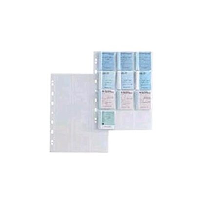 SEI ROTA ATLA BUSTE PORTA MATRICI ASSEGNI CON FORATURA UNIVERSALE IN PP CM 21X29.7 TRASPARENTE CONF 10 Pz.