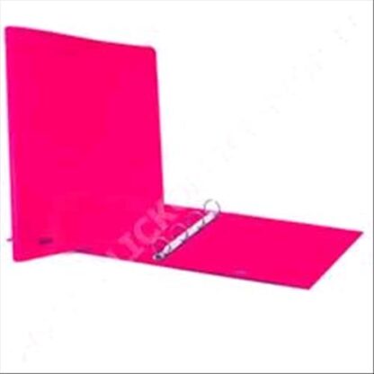 FAVORIT NEON RACCOGLITORI 4 ANELLI DA 30 MM IN CARTONE CM 22X30X3 FLUO FUCSIA