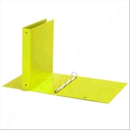 FAVORIT NEON RACCOGLITORI 4 ANELLI DA 30 MM IN CARTONE CM 22X30X3 FLUO GIALLO