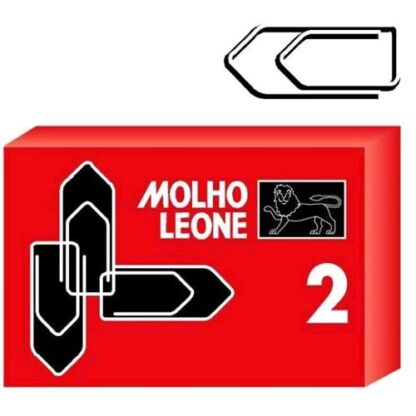 MOLHO LEONE NR2 FERMAGLI IN METALLO ZINCATI H 23 MM 100 Pz. X 10 CONF