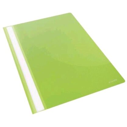 ESSELTE REPORT FILE CARTELLE AD AGHI IN PP 226X310MM A4 COL. VERDE CONF 25 Pz.