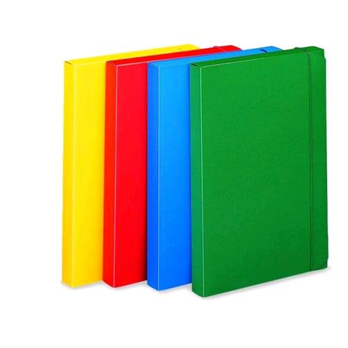 FELLOWES CARTELLA C/ELASTICO IN PP 240X350MM A4 DORSO 3CM COL.VERDE