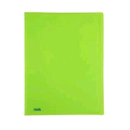 FAVORIT NEON PORTALISTINI IN PP 220X300MM A4 60 BUSTE COL. VERDE FLUO