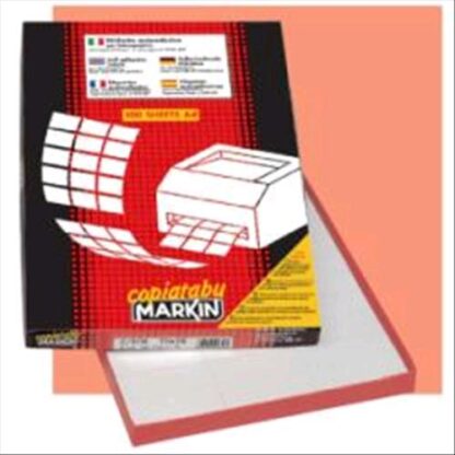 MARKIN 210A402 ETICHETTE AUTOADESIVE 23.5X37.5 MM CONF 6.000 ETICHETTE COLORE BIANCO OPACO