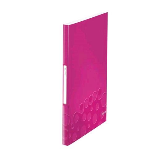 LEITZ WOW PORTALISTINI IN PP 231X310MM A4 40 BUSTE COL. FUCSIA