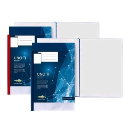 SEI ROTA UNO TI PORTALISTINI IN PP 300X220MM A4 12 BUSTE COL. ROSSO
