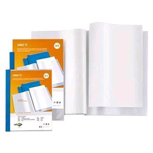 SEI ROTA UNO TI PORTALISTINI IN PP 250X350MM A4 12 BUSTE COL. BLU