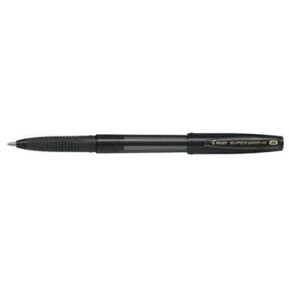 PILOT SUPERGRIP G PENNA A SFERA NERO PUNTA CONICA 1mm CONF 12 Pz.