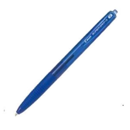 PILOT SUPERGRIP G PENNA A SFERA A SCATTO BLU PUNTA CONICA 1mm CONF 12 Pz.